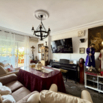 Salón del ático con salida directa a la terraza